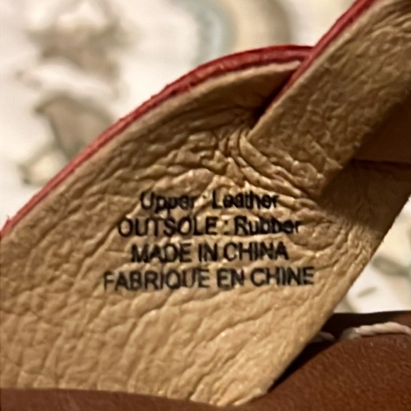 Olukai Braided Leather Thong Flip Flops - Picture 4 of 5